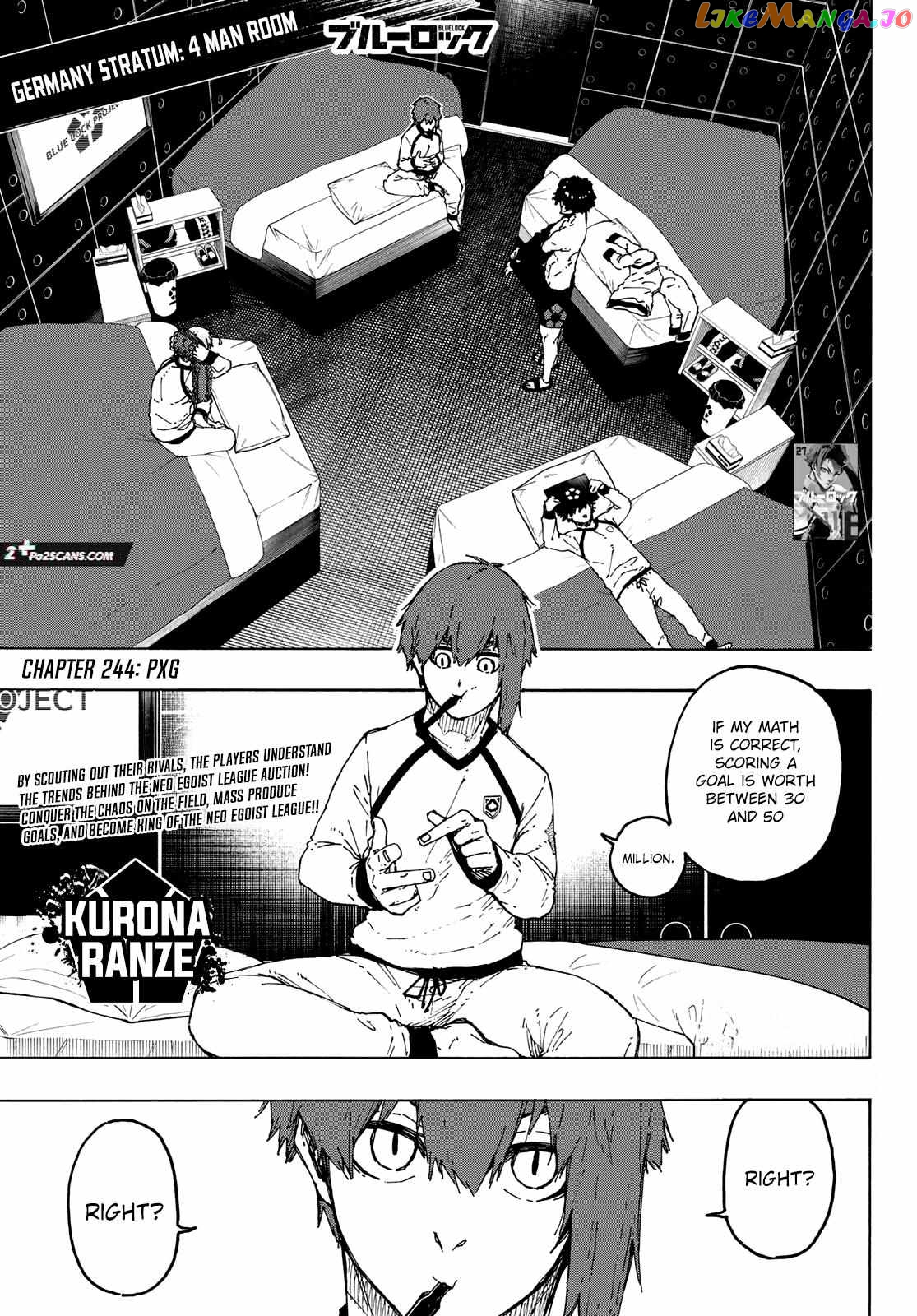 Blue Lock Chapter 244 image 02